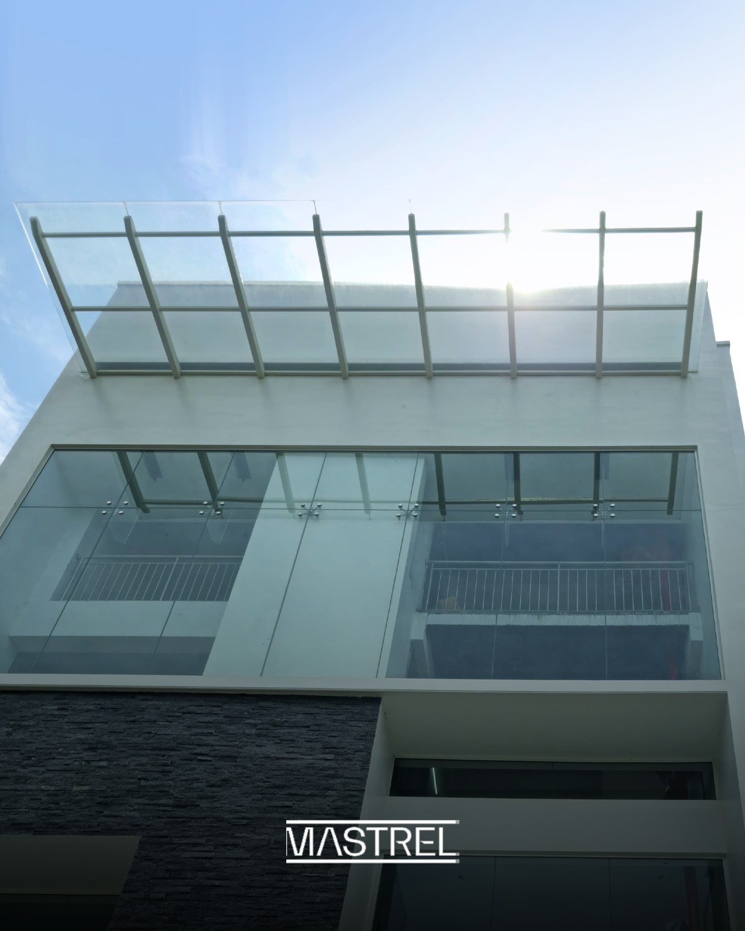 Balcony glass