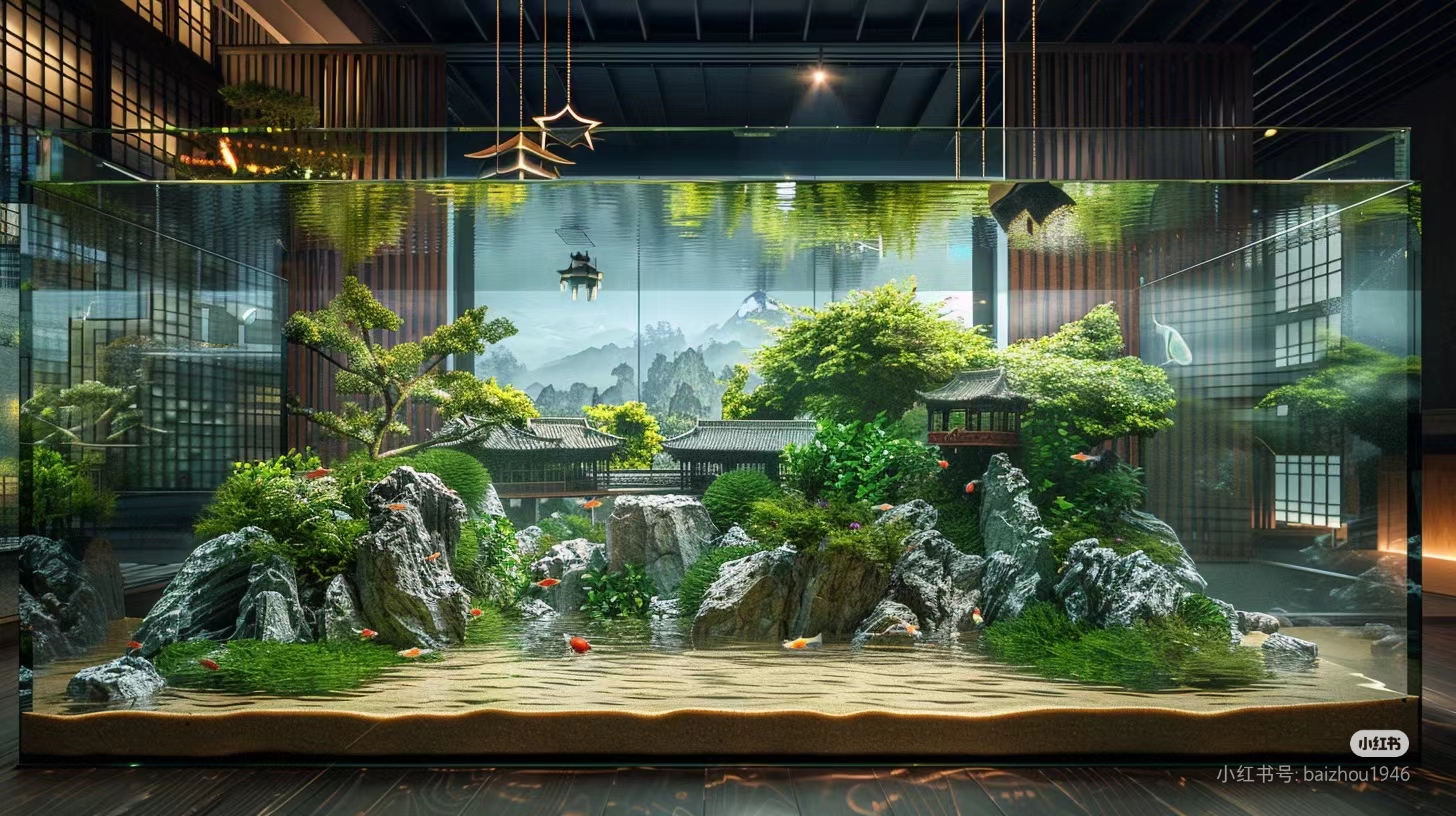 Fish tank glass