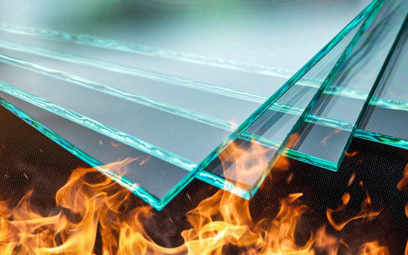 Fireproof glass: monolithic, hollow, and high borosilicate fireproof glass are all suitable for building fireproofing